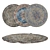 Round Carpet Set: Versatile and High-Quality 3D model small image 1