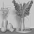 Pampa Grass Bouquet Decor Set 3D model small image 4