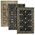 Versatile 3D Carpets: 3 Designs 3D model small image 1