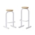 Sir Burly High Stool: Sturdy Elegance for Any Space 3D model small image 2