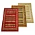 Vintage Kashkuli Gabbeh Rug 3D model small image 2