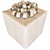 Modern Present Box with Bow 3D model small image 4