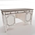 Victorian Classic Work Desk 3D model small image 2