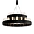 Elegant Robert Abbey Candelaria Chandelier 3D model small image 1