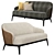 Modern Compact Furman Sofa 3D model small image 1