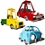 Mini Speedster Toy Cars 3D model small image 1