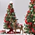 Festive Holiday Decor Set 3D model small image 1