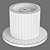 00688x Difesa Piano Lightstar - Elegant Recessed Spotlight 3D model small image 4