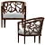 Ankara Truffle Frame Chair: Simply Elegant 3D model small image 7