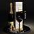 Elegant Champagne Service Tray 3D model small image 4