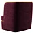 Luxore PBR Armchair 3D model small image 4