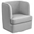 Luxore PBR Armchair 3D model small image 5