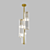 Elegant Reagan Triple Pendant 3D model small image 4