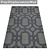 Luxury Carpet Set: High-Quality Textures 3D model small image 3