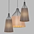 Ally Textile Pendant Light Collection 3D model small image 1