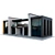 Modern Constructivist Style House 3D model small image 1