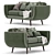 Zuri DFS Sofa+: Modern Comfort in Your Living Space 3D model small image 2