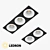 Versatile LED Recessed Light: MJ1003 SQ 3D model small image 6