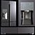 Samsung Refrigerator Set: Flex™ 4-Door, Inverter 2-Door, RB5000A 3D model small image 3