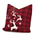 Cozy Christmas Cushions: Adorably Festive Decor 3D model small image 4