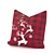 Cozy Christmas Cushions: Adorably Festive Decor 3D model small image 8