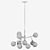 Pearl: Elegant Branch Chandelier 3D model small image 3