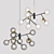 Pearl: Elegant Branch Chandelier 3D model small image 9