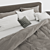 Elegant Alberta Salotti Dion Bed 3D model small image 3