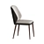 Elegant Emma Velvet Dining Chair 3D model small image 3