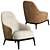 Modern Comfort: PLAY S Furman Armchair 3D model small image 2