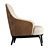 Modern Comfort: PLAY S Furman Armchair 3D model small image 4