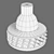 Onora Lightstar: Elegant Recessed Spot Light 3D model small image 1