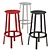 HAY Revolver Bar Stool: Stylish and Compact 3D model small image 3