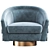 Luxury Swivel Chair: Le Vante 3D model small image 2