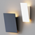 Modern Angled Wall Sconce 3D model small image 1