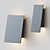 Modern Angled Wall Sconce 3D model small image 2