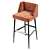 Sleek Bar Chair Getz 3D model small image 4