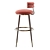 Elegant Betsy Bar Chair 3D model small image 2