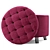 Modern Tufted Storage Ottoman 3D model small image 2