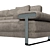 Luxurious Mirage 380 Sofa: Italian Craftsmanship at Its Finest 3D model small image 3