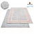 Luxury Viscose Rug: Exquisite Texture 3D model small image 1