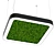 Mossy Bone Pendant Light 3D model small image 2