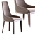 Elegant Cleo Chair - Designer CRS MisuraEmme 3D model small image 2
