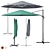 Octagonal Cantilever Parasol 3D model small image 1