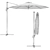 Octagonal Cantilever Parasol 3D model small image 5