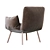 Contemporary Pil Bonaldo Armchair 3D model small image 4