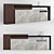 Sleek Reception Desk Solution 3D model small image 1