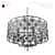 Ethereal Glass Pendant Light 3D model small image 3