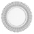 Natural Round Rattan Mirror 3D model small image 2