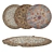 Round Carpets Set: Variety and Realism 3D model small image 1